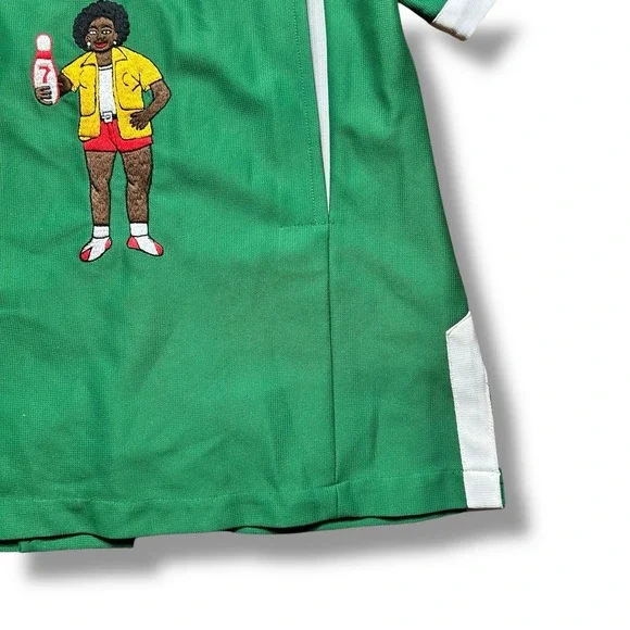 Vintage Vietnam Era Ladies Bowling Shirt Embroidered Size Small Afro 7 UPS - Picture 12 of 15